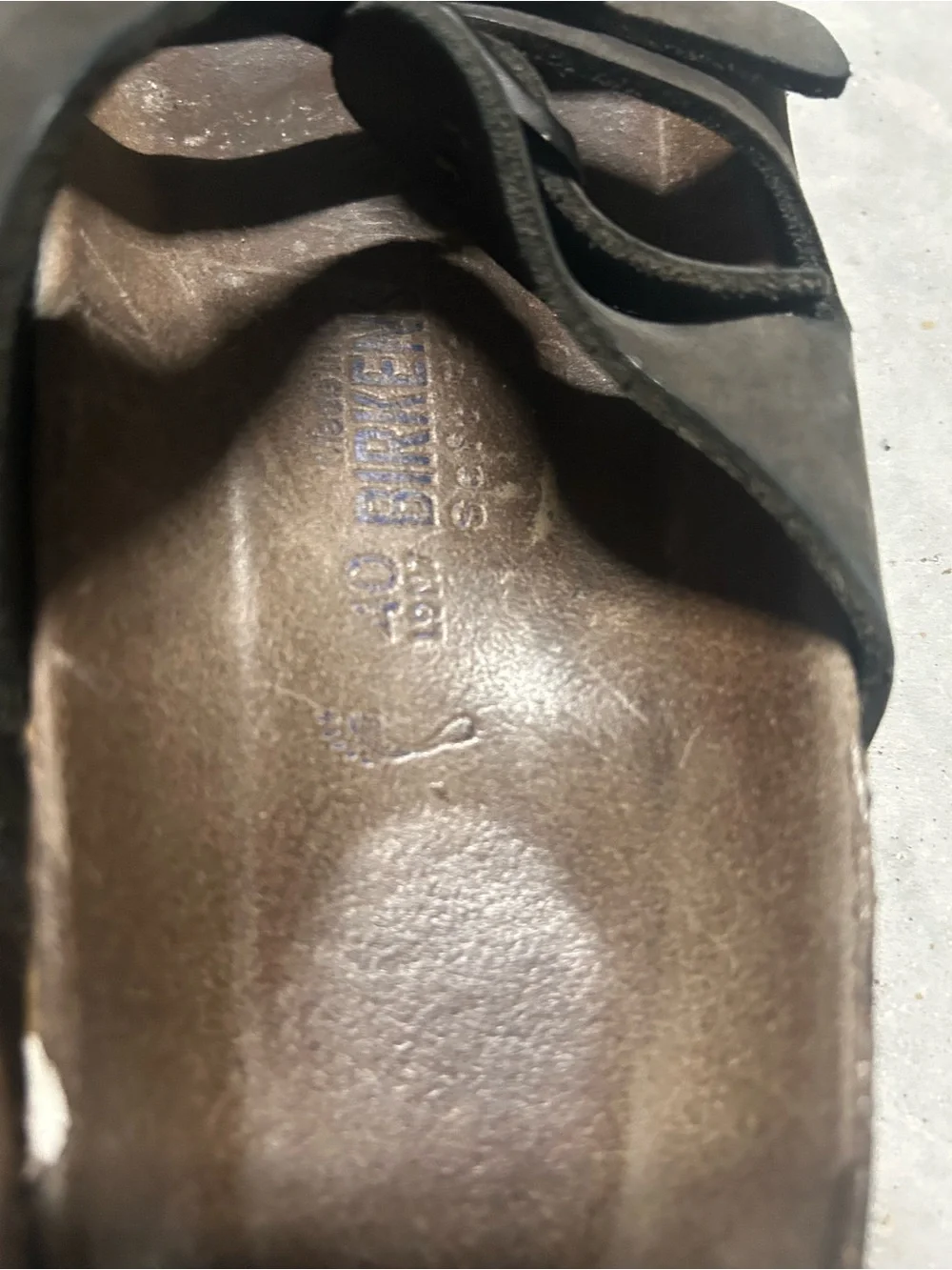 Birkenstock Triple-Strap Sandals in Dark Brown/Black